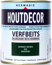 Hermadix | Houtdecor 623 Donker Groen | 750 ml