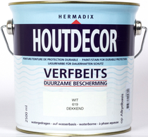 Hermadix | Houtdecor 619 Wit | 2,5 L