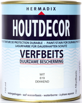 Hermadix | Houtdecor 619 Wit | 750 ml