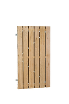 Poort eiken op stalen frame