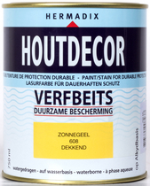 Hermadix | Houtdecor 608 Zonnegeel | 750 ml