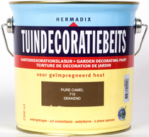 Hermadix | Tuindecoratiebeits 710 Pure Camel | 2,5 L