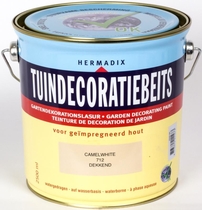 Hermadix | Tuindecoratiebeits 712 Camel White | 2,5 L