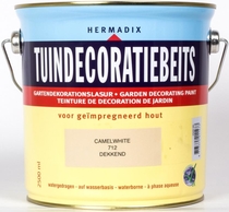 Hermadix | Tuindecoratiebeits 712 Camel White | 2,5 L