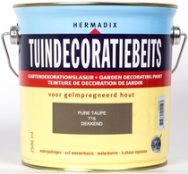 Hermadix | Tuindecoratiebeits 715 Pure Taupe | 2,5 L