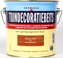 Hermadix | Tuindecoratiebeits 761 Zweeds Rood | 2,5 L