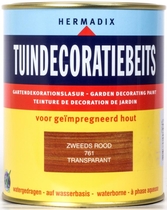 Hermadix | Tuindecoratiebeits 761 Zweeds Rood | 750 ml