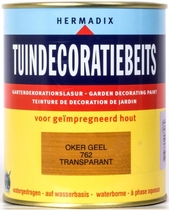 Hermadix | Tuindecoratiebeits 762 Oker Geel | 750 ml