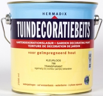 Hermadix | Tuindecoratiebeits 768 Kleurloos | 2,5 L