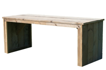 DutchWood | Tafel dichte zijkant | 250 x 100