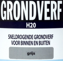 Hermadix | Grondverf H20 Grijs | 750 ml