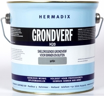 Hermadix | Grondverf H20 Grijs | 2,5 L