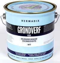 Hermadix | Grondverf H20 Wit | 2,5 L