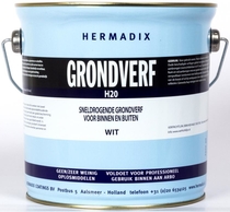 Hermadix | Grondverf H20 Wit | 2,5 L