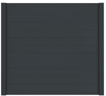 IdeAL | Aluminium scherm 180x180 | Antraciet