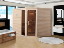 WEKA | Comfort- en designsauna Cubilis hoek 2