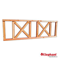 Elephant | Balustrade kruis | 70x272 cm