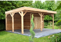 Douglasvision | Buitenverblijf 605 x 450 met berging