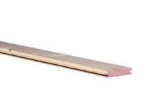 Vuren geschaafd geploegd Klasse B + kraal | 22 x 125 2700 mm