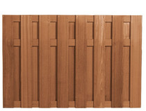 Westwood | Tuinscherm Bangkirai | 15-planks | 130cm