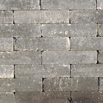 Excluton | Abbeystones 20x5x7 | Grijs/zwart