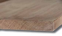 Keruing vlonderplank | Vlak profiel | 28x190mm | 275cm