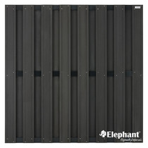 Elephant | Design tuinscherm 180 x 180 cm | Antraciet
