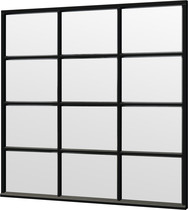 Trendhout | Steel Look raam module H-04 | 223x220 cm