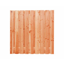 Carpgarant | Scherm Douglas Geschaafd | 19-planks | 180 x 180 cm