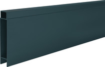 IdeAL | Antraciet Tand- en Groefprofiel voor aluminium Scherm | 180cm