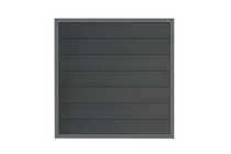 Composiet scherm 180x180 | Antraciet