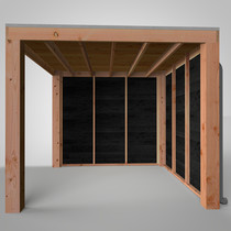 CarpGarant | Douglas overkapping Excellent | 300 x 300 cm