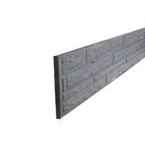 Westwood Betonrotsmotief onderplaat | Enkelzijdig Rotsmotief | Ongecoat | Antraciet