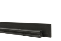 Betowood | Eindpaal | Antraciet gecoat