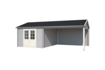 Nubuiten | Buitenverblijf Octavio | Platinum Grey | 681x380 cm