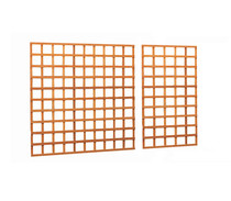 Trellis | Rechthoek | Hardhout | 180 x 180 cm
