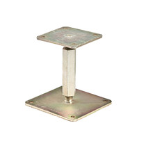 Paaldrager verstelbaar | 14-20 cm | Grijs verzinkt