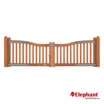 Elephant | Luxe dubbele poort | 85/100x300 cm