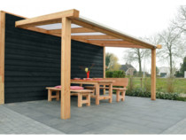 Excellent veranda Douglas | 300 x 400 | Opaal