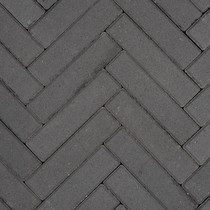 Gardenlux | Betonklinkers Waalformaat 5x20x6 | Zwart