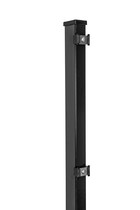 Hillfence | Metalen paal | 240cm | Diepzwart RAL9005