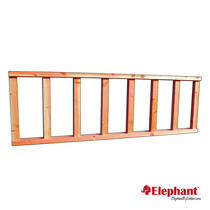 Elephant | Balustrade recht | 70x272 cm