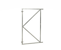 Stalen poortframe verstelbaar | 90 x 155 cm | Vuurverzinkt