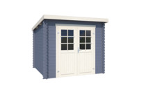 Nubuiten | Blokhut Indi 175 | Pigeon Blue | 250x195 cm