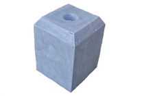 Arduinen sokkel | Blauw hardsteen | 21.5 x 21.5 cm