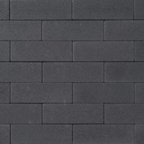 Excluton | Klinker Romano 11x33x8 cm | Nero