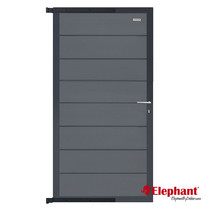 Elephant | Tuindeur Modular | 90x180 cm | Rock Grey/Antraciet