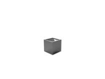Adezz | Polyester bloembak Buxus | 60 x 60 x 60 cm | Antraciet