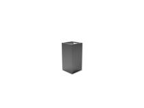 Adezz | Polyester bloembak Buxus | 50 x 50 x 100 | Antraciet