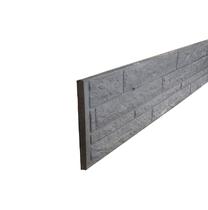 Betonrotsmotief onderplaat | Enkelzijdig Rotsmotief | Ongecoat | Antraciet